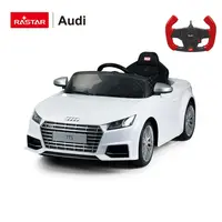 RASTAR बच्चे कार ऑडी टीटीएस मॉडल 2.4G 12v पर बिजली की सवारी खिलौने शिशु कार