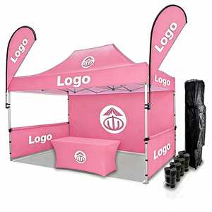 Carpa Publicitaria Personalizada con Logotipo de 10 <span class=keywords><strong>x</strong></span> 20 Pies para Ferias Comerciales, Eventos al Aire Libre, Impermeable, para Exhibición Publicitaria - Product Image 1