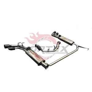 ท่อไอเสีย SS304เทอร์โบด้านหลังแบบเต็มสำหรับ Mercedes G350 2.0T ท่อไอเสีย valvetronic ทางออกด้านข้างแบบ W464พร้อมปลายคาร์บอน downpipe - Product Image 5