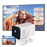 Proyector Portátil Hotack X1AR LED LCD Mini para Exteriores, Smart TV Android, Proyector HD para Cine en Casa
