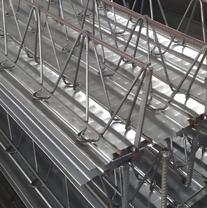 Galvanizli Metal zemin zemin kaplaması panelleri-dayanıklı kafes tasarımı ile çelik yapı levhaları - Product Image 2