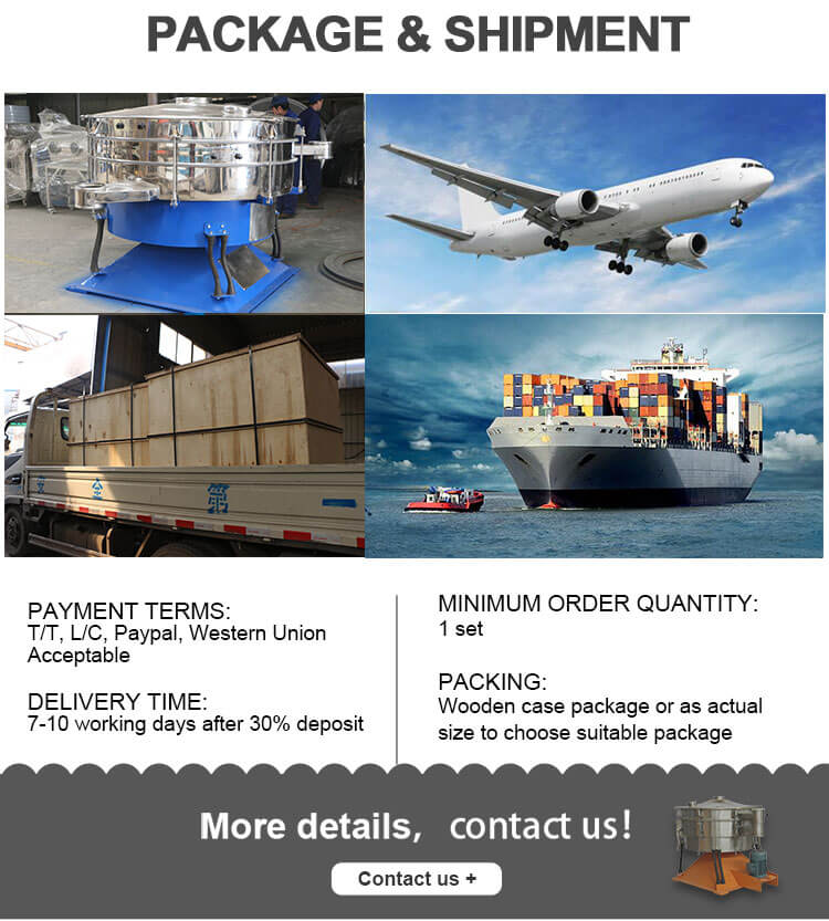 Gyratory Tumbler Screen Vibrating Sifter Pvc Sieving Equipment