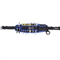 Ceintures porte-outils de charpentier personnalisables, tabliers de taille réglables avec fermeture éclair, capacité de 200 lb, 5 à 9 poches, support OEM, sacs spéciaux