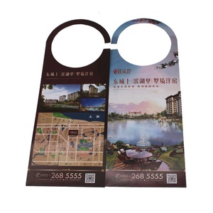 Étiquettes suspendues personnalisées avec logo imprimé, découpées sur mesure, en papier kraft et carton laminé, style <span class=keywords><strong>brochure</strong></span> pour hôtels, taille personnalisée - Product Image 5