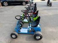 Mini kart de drift électrique 48V2000W, version essence 125CC, kart de drift tout-terrain pour adultes, divertissement de course en plein air