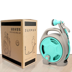 Car Water <b>Hose</b> <b>Reel</b> Set 23x13.5x23Cm High <b>Pressure</b> Garden <b>Hose</b> With Gun <b>For</b> Car <b>Washing</b> And Outdoor Use - Product Image 5