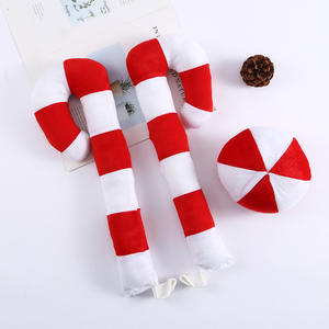 New Glitter Antlers Décoration de <span class=keywords><strong>voiture</strong></span> créative <span class=keywords><strong>Arbre</strong></span> de Noël de <span class=keywords><strong>canne</strong></span> à sucre rouge et blanc - Product Image 3