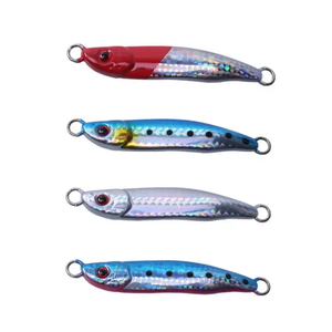 Leurres de pêche coulants en métal plats pour jigging - Product Image 1