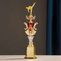 Medallas y Trofeos Personalizados Talla L para Taekwondo, Lucha de Brazos, Lucha Libre, Judo GD12