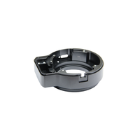 Adaptateur d'objectif en acier inoxydable/aluminium usiné CNC de haute précision pour monture d'objectif de caméra anodisée noire pour la photographie