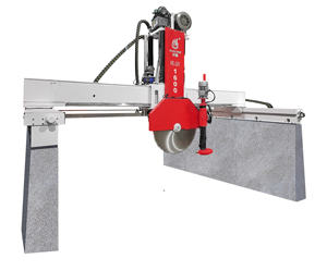 Machines à pierre HUALONG Machine à couper les blocs de pierre en marbre à double lame à vendre - Product Image 2