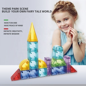 Samtoy New 62Pcs Juguetes Gốc Đồ Chơi Đầy Màu Sắc Xây Dựng Từ Khối Từ Khối Khối Cho Trẻ Em Trẻ Mới Biết Đi - Product Image 4