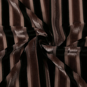 Hai Màu Đàn Hồi Hàn Quốc Lông Cừu Dệt Kim Kéo Xuống Vải Cationic Kéo Xuống Vải Cho Rèm Cửa Trang phục Đám Cưới Và Hàng May Mặc - Product Image 4