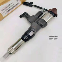Injektor Bahan Bakar Baru 095000-5460 095000-5461/2/3/4/5 23910-1342 23670-E0260 16650-Z502D 16650-Z500A/Z5001 untuk Hino S500 6.4dJ07E