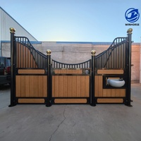 Sistema de Establos para Caballos de Metal Galvanizado de Primera Calidad, Duradero y de Bajo Mantenimiento, Comedero para Centro Ecuestre o Granja