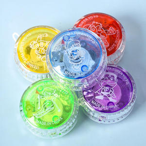 Vente en gros de <span class=keywords><strong>yoyo</strong></span> de jeu magique personnalisé avec logo, jouet amusant en plastique de haute qualité, <span class=keywords><strong>yoyo</strong></span> lumineux réactif professionnel - Product Image 2