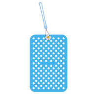 Vendeur chaud sabot chaussure breloque organisateur tapis Portable rouleau sac de rangement mural suspendu Silicone présentoir Pad chaussures breloques