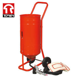 ST-SFSB torina (50L) <span class=keywords><strong>5o</strong></span>/goLB sifone alimentazione sabbiatrice attrezzatura per la rimozione di olio e vernice, tamburo pressurizzato, tamburo dritto - Product Image 1