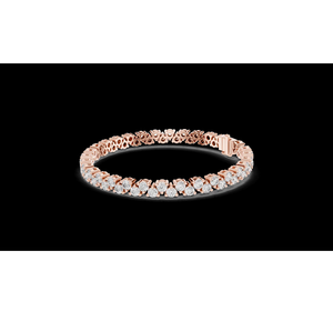 Bracelet tennis en diamant de laboratoire luxueux en or pour femmes, 14K 18K, conçu avec une brillance exceptionnelle, cadeau intemporel pour les fêtes - Product Image 5