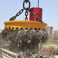 Aimants de levage de ferraille d'acier d'électroaimant magnétique rond de ventouse forte pour l'excavatrice de grue