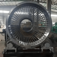 Séparateur vibrant à moteur haute performance HenanMingyuan, tamiseur rotatif à tambour, équipement de lavage et de criblage pour minerai