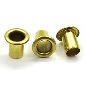 Manufacturer DIN 7338 Brake And Clutch Lining Rivets Tubular Rivet Custom Brass primäre farbe Hollow Rivets