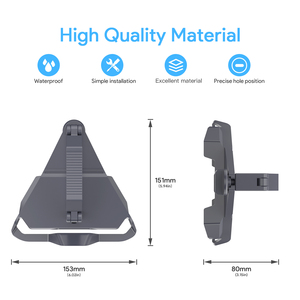Support <span class=keywords><strong>de</strong></span> <span class=keywords><strong>toit</strong></span> Starlink Mini EDUP EP-SK0096 - Alliage d'aluminium léger et design durable - Product Image 2