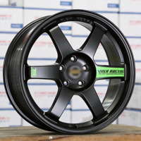 Jantes en alliage de style TE37 de 15, 16, 17 et 18 pouces pour Civic, Golf, Mini, Hatchback, voiture compacte, JDM, Euro