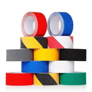 Ruban antidérapant de sécurité pour sol noir, imperméable, renforcé, lavable, pour les escaliers, adhésif puissant, film antidérapant en carbure de silicium - Product Image 5