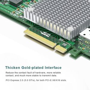 Hot Sale 10Gb Dual SFP+ NIC PCI-E Network Card With BCM57810S X 8 PCI <b>LAN</b> <b>Adapter</b> Broadcom BCM57810 10GB Network Card - Product Image 6