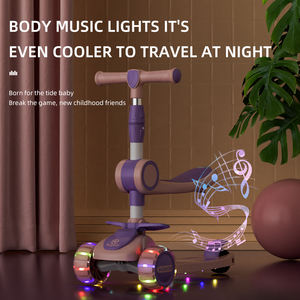 फैक्टरी थोक <span class=keywords><strong>3</strong></span>-इन-<span class=keywords><strong>1</strong></span> डायनासोर किक स्कूटर फोल्डेबल लक्जरी आधुनिक लाइट व्हील किक स्कूटर बच्चों के लिए आउटडोर प्ले बाल खिलौना - Product Image 6