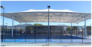 Industrial <span class=keywords><strong>Steel</strong></span> Shade Estrutura para Garagens e Galpões para Hotéis e Villas-Preço de Fábrica - Product Image 2