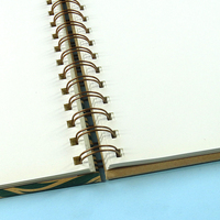 Adapté pour agenda journal intime, papier Kraft, couverture rigide, Notebook à spirale personnalisé, avec bandes élastiques et colorée, meilleure qualité