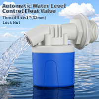 Valve flottante automatique de contrôle de niveau d'eau de 1 pouce, sans alimentation électrique, pour réservoir d'eau