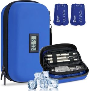 Insulin Cartridges Eva Tool Bags Custom EVA <strong>Dart</strong> Box Travel Carrying EVA Zipper <strong>Case</strong>
