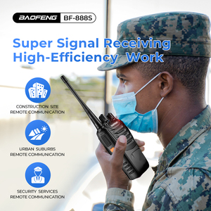 Original Ham Radio Uhf Handheld Waki <strong>Taki</strong> Long Range Baofeng Radio Baofeng 888S Including Earphone - Product Image 6