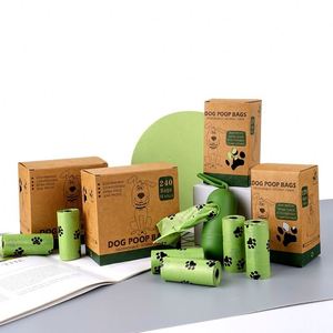 Eco Pe <b>Bags</b> for Dog Poops with Dispenser - Product Image 2