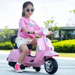 Fashion plastic toys low price ride on car baby battery powered rc motorcycle 3 wheels electric bike