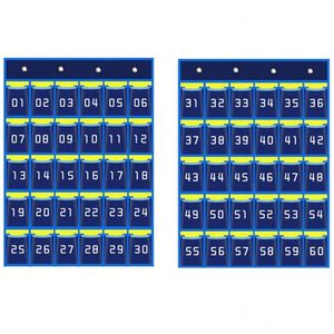 Organizador de Aula con 36 Bolsillos Numerados, Bolsa de Almacenamiento para Colgar en la Pared o Puerta, Porta Celulares - Product Image 2