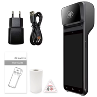 5.5 pouces Android13 Smart POS Mobile prend en charge l'impression thermique 58mm et la collection NFC avec connectivité Bluetooth et USB