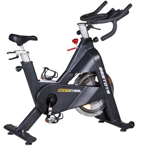 <span class=keywords><strong>Vélo</strong></span> de spinning d'intérieur de haute qualité avec pédalier ISIS, chaîne et <span class=keywords><strong>courroie</strong></span> SPD KEO pour entraînement cardio en salle de sport et club - Product Image 1