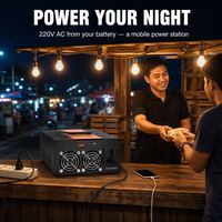 Chargeur-déchargeur de batterie bidirectionnel 72V vers 220V, alimentation portable V2L pour tricycle et vélo électrique
