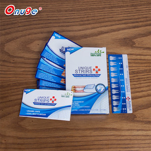 Tiras de Gel Blanqueador Dental con Sabor a Menta y Peróxido de Hidrógeno, Fabricante de Cuidado Bucal de Marca Privada OEM - Product Image 2