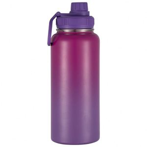 Bouteille isotherme portable en acier inoxydable 304 de grande capacité pour le sport et l'extérieur, avec design élégant et ouverture directe pour boire - Product Image 2