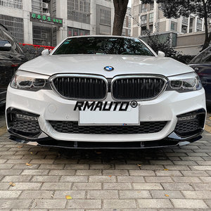 For G30 <b>Lip</b> Car Front Bumper <b>Splitter</b> Spolier <b>Lip</b> Diffuser Bumper Aprons Guard Cover Body Kit for BMW G30 G31 M Sport 2017-2020 - Product Image 5