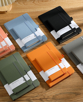 A5 A6 A7 PU couverture rigide journal cahier entreprise usage quotidien mini cahier réutilisable cahiers de poche facile à transporter
