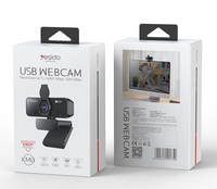 Kamera Yesido Rotasi 360° 1080P 2 Juta Piksel HD dengan Mikrofon Terintegrasi Autofokus Kabel USB 1.5M
