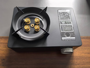 Cuisinière extérieure de haute qualité Cuisinière à <span class=keywords><strong>gaz</strong></span> Style <span class=keywords><strong>valise</strong></span> <span class=keywords><strong>Barbecue</strong></span> Grill 5200W Cuisinière de camping haute puissance - Product Image 5