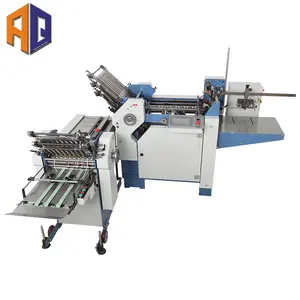 A4-Papierfalttmaschine automatische Papierpresse Papierfalttmaschine 12 Falten