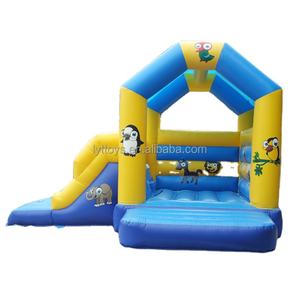 Bounceras brancas infláveis de impressão de animais, combo inflável ao ar livre, <span class=keywords><strong>castel</strong></span> de salto - Product Image 1